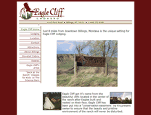 Tablet Screenshot of eagleclifflodging.com